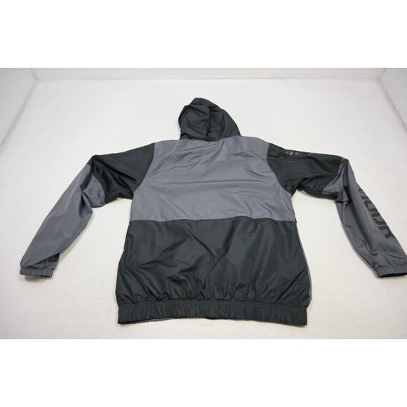 Under Armour Track Jacket Hoodie Lined Full Zip Black Athletic Mens Size Medium - Picture 11 of 11